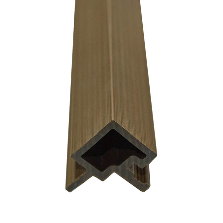 Угловой профиль CM Wall Dual, Camel (Кэмэл), 49x56x3000мм