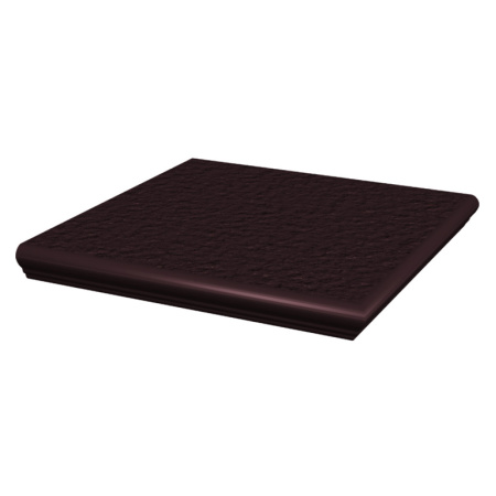 Угловая ступень флорентинер Ceramika Paradyz Natural Duro Brown 330х330х10мм