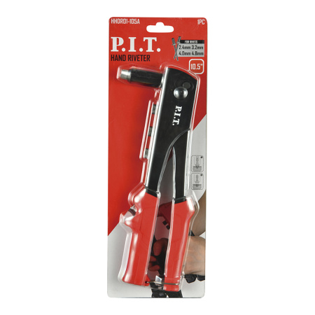 Заклепочник P.I.T.(клепки 2.4,3.2,4.0,4.8 мм)(HHDR01-105A)