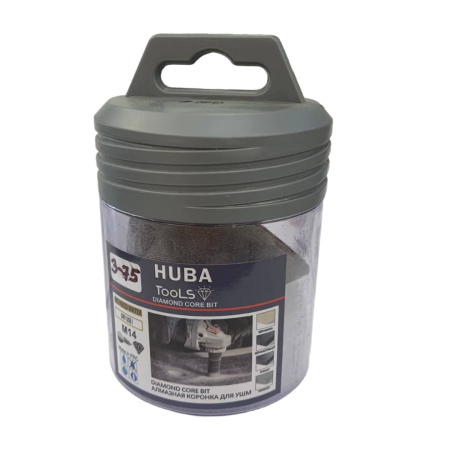 Фреза алмазная конусная 3-75мм #100 HUBA Tools арт. HT375P100