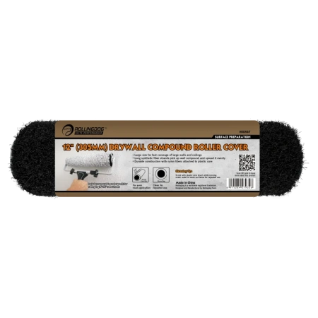 Валик для нанесения шпатлевки 305мм (12") Rollingdog Ø38 мм/10 мм арт. 00467