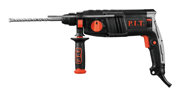 Перфоратор P.I.T. РВН24-С2, щеточный/220В, SDS-plus, 800 Вт