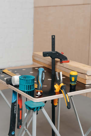 Подстолье складное ANT 120х120см со столешницами Lossew Q4 (комплект)