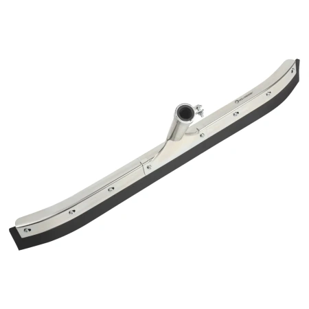 Скребок резиновый изогнутый для пола Rollingdog 610 мм, резьба, арт. 90206