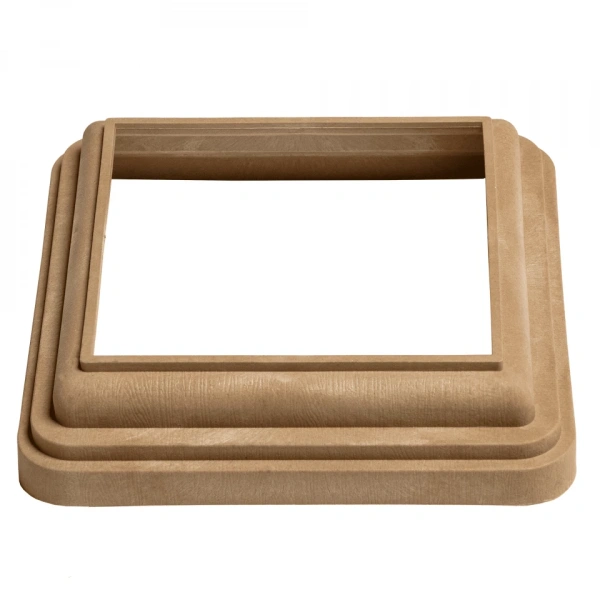 Нижний кант CM Railing 160х160мм Тик Нижний кант CM Railing 160х160мм Тик