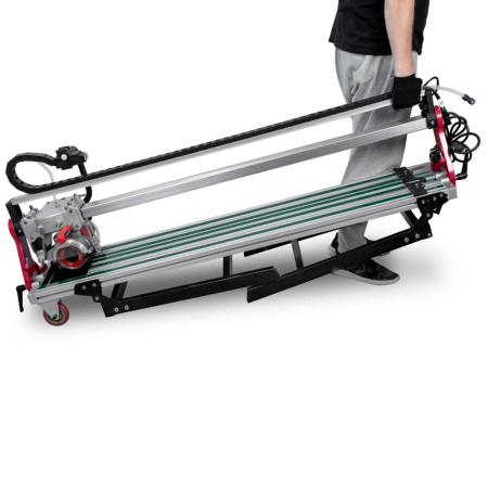 Плиткорез электрический ручная подача, монорельс, DLT OptiTronic-1200 (9232) 1573