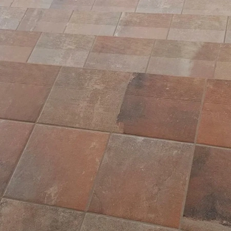 Плитка уличная напольная Ceramika Paradyz Scandiano Rosso 300х300х10мм