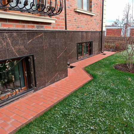 Клинкерная тротуарная плитка UniCeramix Red, 200х100х16мм