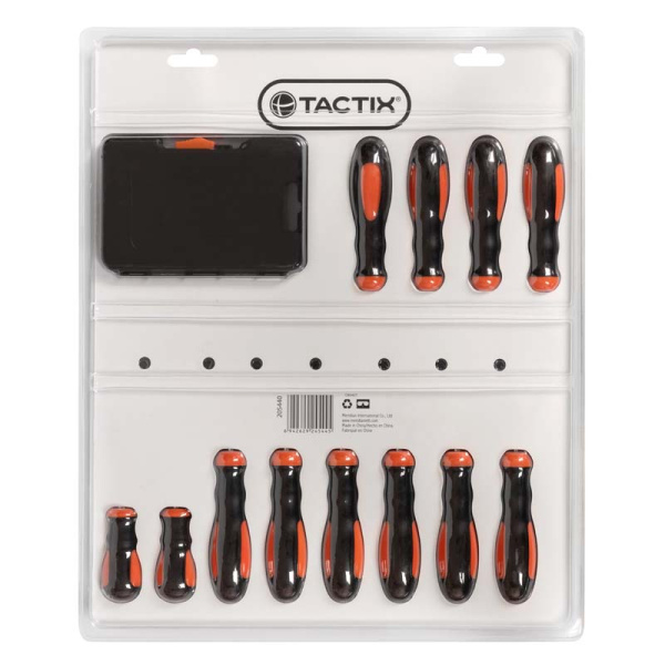Набор отверток 20 предметов TACTIX 205440