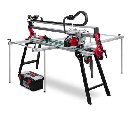 Плиткорез электрический автоматическая подача, монорельс, DLT OPTITRONIC AUTO-1800 1406