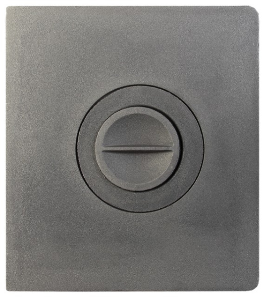 Плита печная, Литком, сборная ПС2-3/1, 361,5х410х8мм, неокраш.