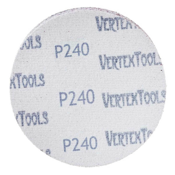 Шлифовальный круг P240 VertexTools 125мм сплошной арт.12800/1-125-240
