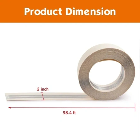 Углоформирующая лента Rollingdog 50мм*30м, металлизированная арт. 81515