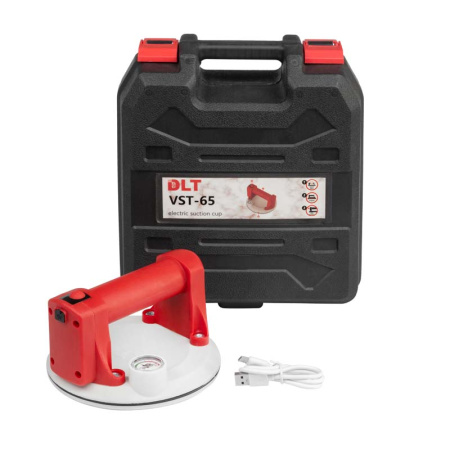 Электрическая присоска DLT VST-65 с АВТО подкачкой, для гладкой и рельефной поверхности, Ø6 дюймов, арт.1944