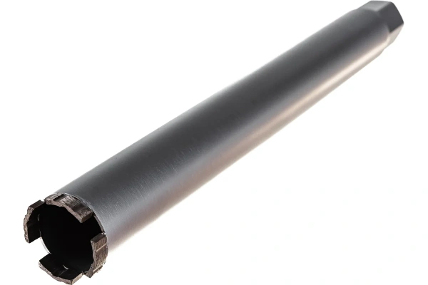 Коронка алмазная 52*450 Hilberg Laser 1 1/4 UNC HD705 Коронка алмазная 52*450 Hilberg Laser 1 1/4 UNC HD705
