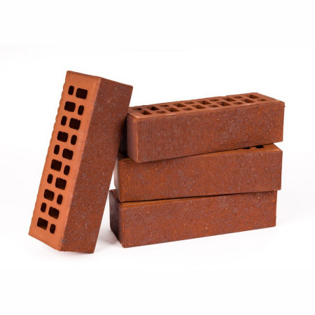 Облицовочный кирпич Тайга Вулканы пылающий камень 0,7НФ 250х65х85 мм