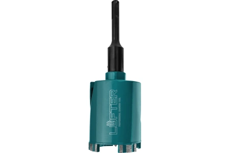 Коронка алмазная LUFTER MAGNETIC LOCK SDSplus без удара, бетон, армобетон 68 мм арт. 026-68