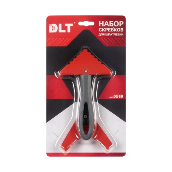 Набор скребков для шпатлевки DLT, арт. 5518