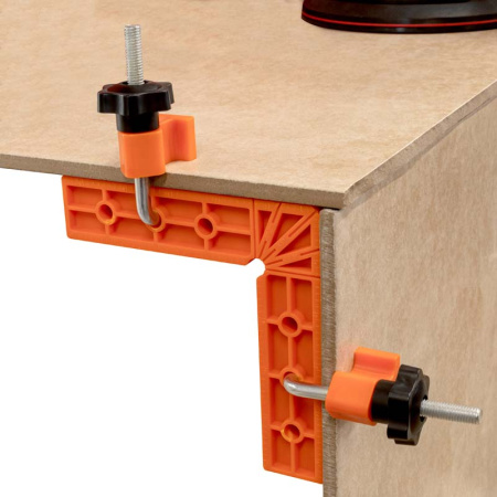 Уголок монтажный, 90град.,14см (L-образный зажим), 2шт.