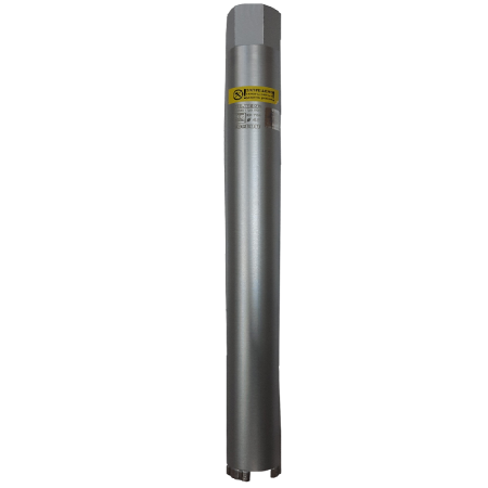 Коронка алмазная 46*450 Hilberg Laser 1 1/4 UNC HD704
