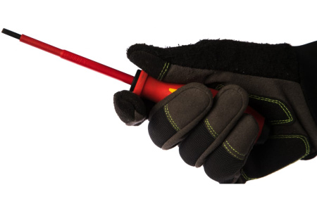 Отвертка диэлектрическая WITTE MAXX VDE шлиц. 0,8 х4,0 х100 мм new 537042016