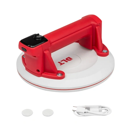 Присоска электрическая DLT VST-90 для рельефной плитки с АВТО подкачкой, арт. 2983