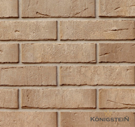 Печной кирпич Кёнигштайн Уэльс Грау 1НФ 250х65х120 мм