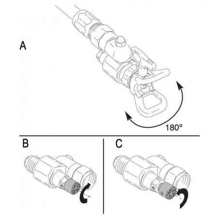 Антиплевковая насадка HYVST Clean shot (клин шот)