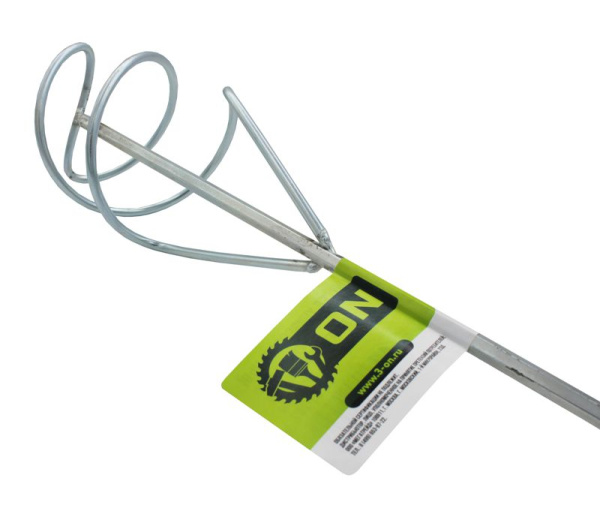 Миксер оцинкованный универсальный (червячного типа) 80*400 мм, шестигранный хвостовик