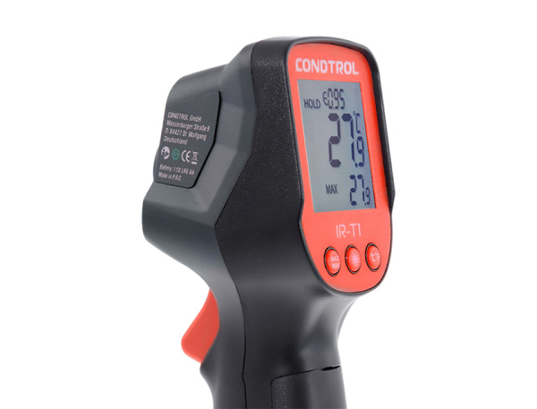 Пирометр -50°С...+600°С, CONDTROL IR-T1 3-16-024
