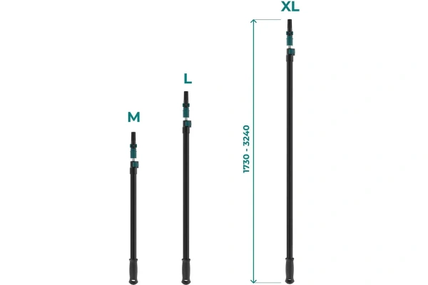 Удлинитель телескопический 173-324 см Lossew Q4 Stick A (XL)
