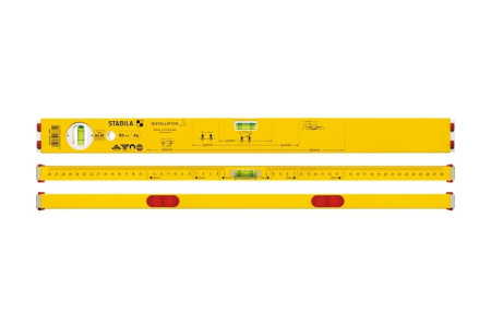 Уровень пузырьковый 600мм, 2 глазка, тип 80M Installation для сантехника STABILA, 16881 Уровень пузырьковый 600мм, 2 глазка, тип 80M Installation для сантехника STABILA, 16881