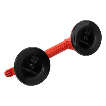 Присоска двойная для гладкой и шероховатой поверхности DLT P620, 75кг