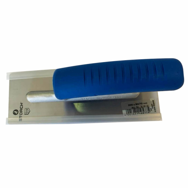 Венецианская кельма, трапецевидное лезвие (200х80мм) STORCH Edelstahl-Glattekelle арт.316121