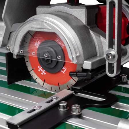 Плиткорез электрический ручная подача, монорельс, DLT OptiTronic-1200 (9232) 1573