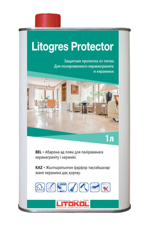 LITOGRES PROTECTOR Пропитка для защиты от загрязнений LITOKOL 1л
