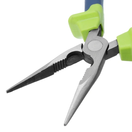 Длинногубцы прямые Сибртех 180 мм, 2К рукоятки 