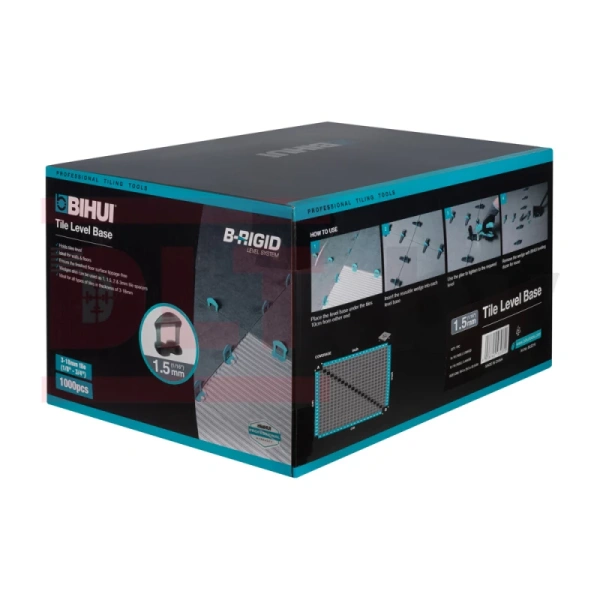 Зажим для системы выравнивания плитки (СВП) BIHUI 1,5 мм, уп.1000 шт. арт. BLS21K