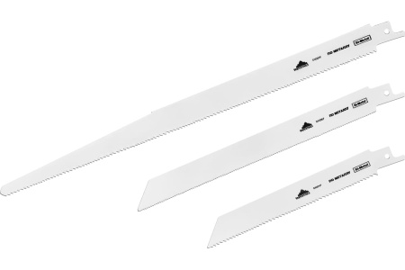 Набор полотен для сабельной электроножовки 3 шт VertexTools НП-150-200-300