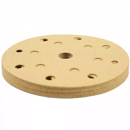 Абразивный круг P120 SCHTAER 255 Abrasive paper 150 мм 15 отверстий, уп. 10 шт, арт. 255Sc120