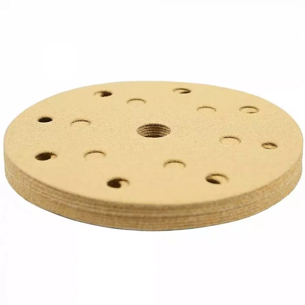 Абразивный круг P120 SCHTAER 255 Abrasive paper 150 мм 15 отверстий, уп. 10 шт, арт. 255Sc120