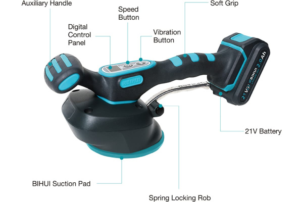 Виброприсоска для укладки и осаживания плитки LFTBA-Plus BIHUI, 35кг/50кг