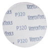 Шлифовальный круг P320 VertexTools 125мм сплошной арт.12800/1-125-320