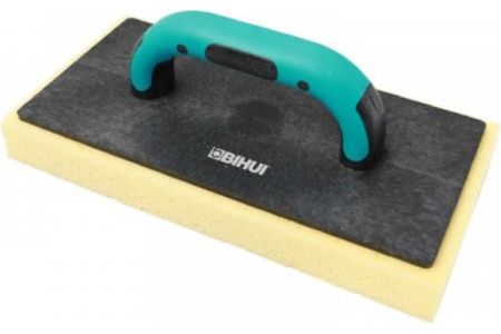 Губка поролоновая c ручкой BIHUI 280*140*30мм, сегментированная, арт.CFHSS11