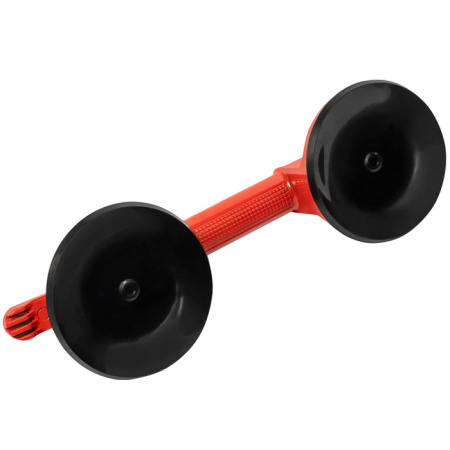 Присоска двойная для гладкой и шероховатой поверхности SHIJING P620, 75кг