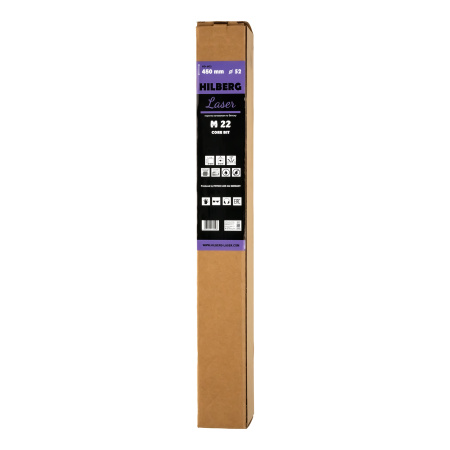 Коронка алмазная 52*450 Hilberg Laser M22, HD605