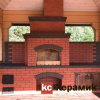 Печной кирпич КС-Керамик Красный R60 250х65х120, R60