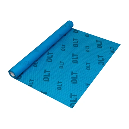 Гидроизоляционное полотно DLT (синее) 180 г/м² рул. 1х15 м (15 м²) арт.3576