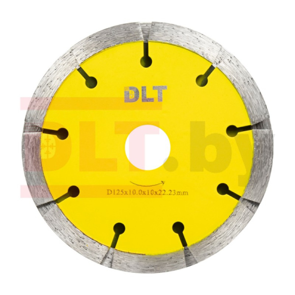 Диск для штробления алмазный DLT  №1 125мм/22,23мм/сдвоенный, 1171