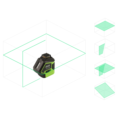 Лазерный нивелир RGK PR-81G Сумка